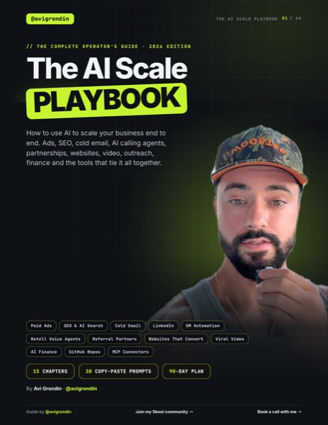 Cover of The AI Scale Playbook